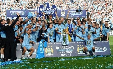 Man City won the Premier League for the first time 0