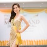 Phuong Nga wore a thigh-high slit dress at the Miss Grand International welcome party 0